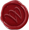 Waxwing Wax Seal Logo